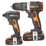 Worx WX925 20Volt/2.0Ah Li-ion Çift Akülü Kömürsüz Profesyonel Darbeli Matkap+WX265 Kömürsüz Darbeli Tornavida Kombo Set - Görsel 2