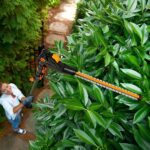 WORX WA0308 WG349E ile Uyumlu 45CM Profesyonel Açı Ayarlı Çit Budama Aparatı, Başlığı - Görsel 6