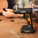 WORX WX045.9 20Volt 11MM Profesyonel Sıcak Mum Silikon Tabancası + 10 Silikon (Akü Dahil Değildir) - Görsel 5