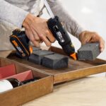 WORX WX045.9 20Volt 11MM Profesyonel Sıcak Mum Silikon Tabancası + 10 Silikon (Akü Dahil Değildir) - Görsel 6