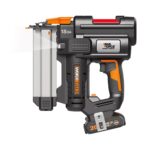 WORX WX842 20Volt/2.0Ah Li-ion 15-50mm Profesyonel Şarjlı Çivi Çakma Makinesi + 2700 Adet Yedek Çivi - Görsel 2