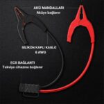 Lokithor CLAMPPRO Akü Takviye Cihazı İçin Yedek Akü Bağlantı Kablosu - Görsel 6