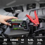 Lokithor J1350PRO 12V 1350Amp LiFePO4 Akıllı Akü Takviye + Powerbank + Led Lamba - Görsel 3