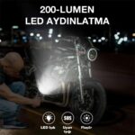 Lokithor J1350PRO 12V 1350Amp LiFePO4 Akıllı Akü Takviye + Powerbank + Led Lamba - Görsel 5
