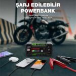 Lokithor J1350PRO 12V 1350Amp LiFePO4 Akıllı Akü Takviye + Powerbank + Led Lamba - Görsel 7