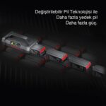 Lokithor LIPOX 14.8Volt Li-Polimer 4000A Takviye Gücü APARTX ile Uyumlu Yedek Akü - Görsel 7