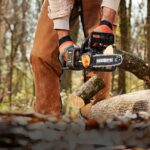 WORX WG350E 20Volt 4.0Ah Li-ion 30CM Profesyonel Şarjlı Kömürsüz Zincirli Testere - Görsel 3