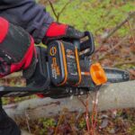 WORX WG350E 20Volt 4.0Ah Li-ion 30CM Profesyonel Şarjlı Kömürsüz Zincirli Testere - Görsel 6