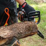 WORX WG350E 20Volt 4.0Ah Li-ion 30CM Profesyonel Şarjlı Kömürsüz Zincirli Testere - Görsel 9