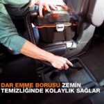 WORX WX031.9 20Volt 200W/16Kpa Li-ion Kömürsüz Flexi Esnek Hortumlu Islak/Kuru Süpürge & Üfleme (Akü Dahil Değildir) - Görsel 8