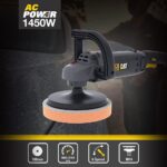 CAT DX3030 1450Watt 180MM Devir Ayarlı Profesyonel Polisaj Makinesi - Görsel 9