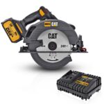 CAT DX53 18Volt 4.0Ah 185mm Kömürsüz Profesyonel Daire Testere - Görsel 2