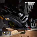 CAT DX53 18Volt 4.0Ah 185mm Kömürsüz Profesyonel Daire Testere - Görsel 9