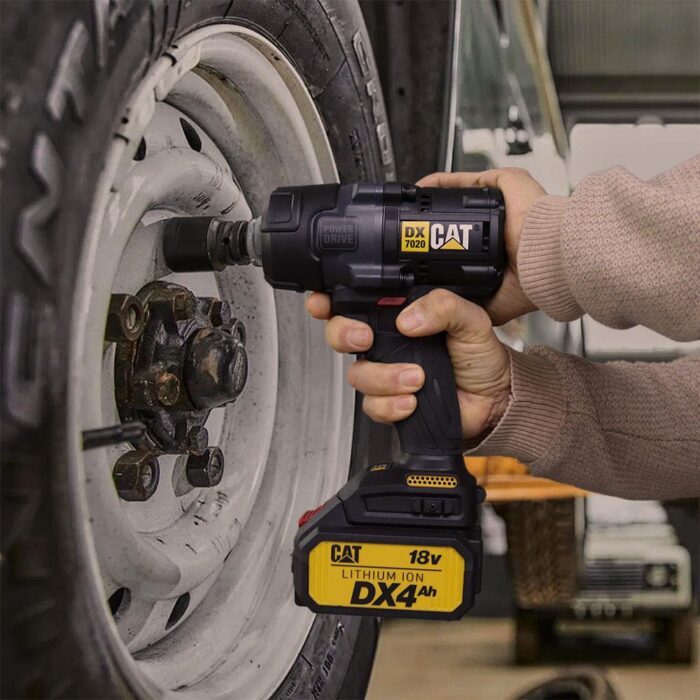 CAT DX7020B 18Volt Kömürsüz 700/880Nm Profesyonel Şarjlı Somun Sıkma (Akü Dahil Değildir) - Görsel 5