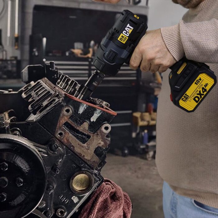 CAT DX7020B 18Volt Kömürsüz 700/880Nm Profesyonel Şarjlı Somun Sıkma (Akü Dahil Değildir) - Görsel 6