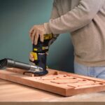 CAT DX82B 18Volt Şarjlı Kömürsüz 6mm Devir Ayarlı Profesyonel Avuç İçi El Frezesi Formika Tıraşlama (Akü Dahil Değildir) - Görsel 7