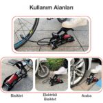 KOBB KB0901 87PSI Analog Basınç Göstergeli Ayak Pompası - Görsel 5