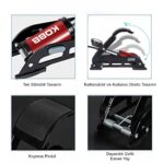 KOBB KB0901 87PSI Analog Basınç Göstergeli Ayak Pompası - Görsel 6