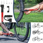 KOBB KB2203 87 PSI Bisiklet Lastik Şişirme Taşınabilir Mini El Pompası + Bisiklet Montaj Aparatı - Görsel 10