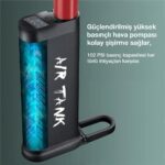 KOBB KB3256D 87 PSI Dijital Basınç Göstergeli Taşınabilir El Pompası - Görsel 9