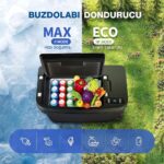 Acopower T35 12/24Volt 33Litre Tesla Model Y ile Uyumlu Kompresörlü Outdoor Oto Buzdolabı - Görsel 3