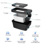 Acopower T35 12/24Volt 33Litre Tesla Model Y ile Uyumlu Kompresörlü Outdoor Oto Buzdolabı - Görsel 6