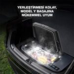Acopower T35 12/24Volt 33Litre Tesla Model Y ile Uyumlu Kompresörlü Outdoor Oto Buzdolabı - Görsel 7