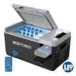 Acopower V18 12/24/220Volt 18Litre Kompresörlü Outdoor Oto Buzdolabı (Akü Dahil Değildir)