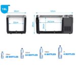 Acopower V18 12/24/220Volt 18Litre Kompresörlü Outdoor Oto Buzdolabı (Akü Dahil Değildir) - Görsel 5