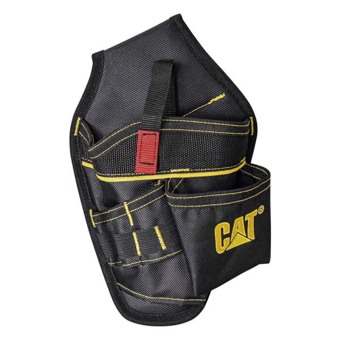 CAT DA980565 Şarjlı Matkap İçin Kemer Askılı Ağır Hizmet Bel Alet Çantası - Görsel 1