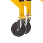 Stanley PA616 MT519-MT520 Taşıma Arabası İçin Küçük PU Hareketli Yedek Teker (1 Çift) - Görsel 2