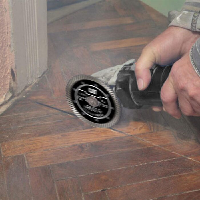 CAT DA09011 115mm Profesyonel Beton, Tuğla, Parke Taşı Elmas Kesme Diski (Turbo Kanallı Kenar) - Görsel 4