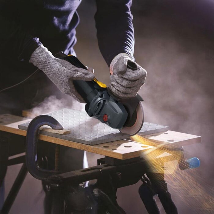 CAT DA09051 115mm Profesyonel Çelik, İnox, Demir Elmas Metal Kesme Diski (Soketli, Aralıklı Kenar) - Görsel 4