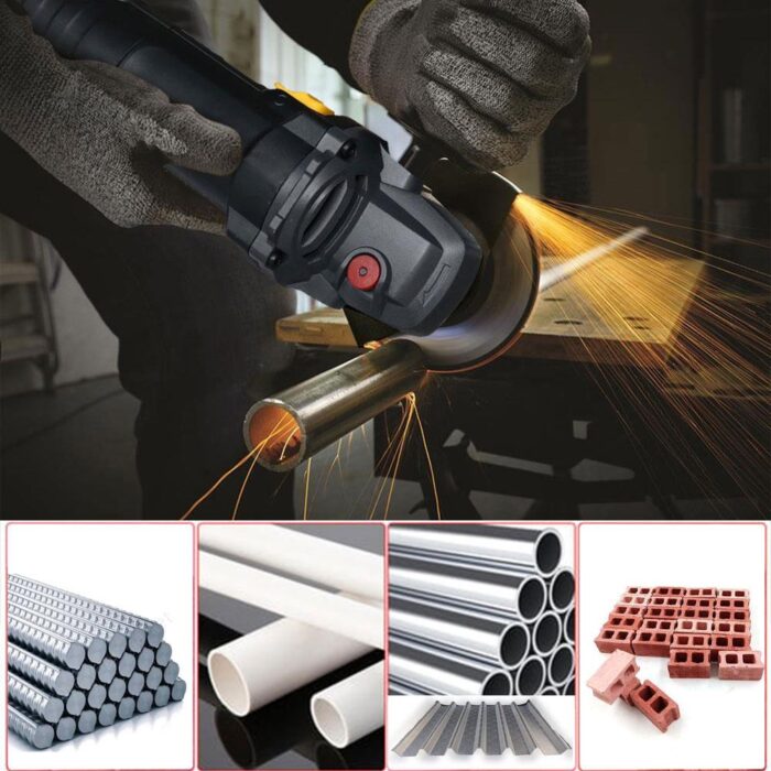 CAT DA09052 115mm Profesyonel Çelik, İnox, Alüminyum, PVC, Fayans, Çok Amaçlı Elmas Kesme Diski (Soketli, Aralıklı Kenar) - Görsel 4