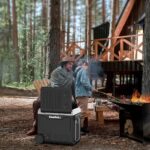 Coolist CLK65W 12/24Volt 220Volt 65 Litre Çift Bölmeli Tekerlekli Outdoor Kompresörlü Oto Buzdolabı/Dondurucu - Görsel 4