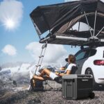 Coolist CLK65W 12/24Volt 220Volt 65 Litre Çift Bölmeli Tekerlekli Outdoor Kompresörlü Oto Buzdolabı/Dondurucu - Görsel 5