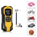 STANLEY SXIF0101 12V / Şarjlı Li-ion 150 PSI Dijital Göstergeli Akıllı Lastik Şişirme Pompası+Powerbank+SOS+Led Lamba - Görsel 2