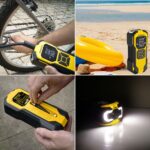 STANLEY SXIF0101 12V / Şarjlı Li-ion 150 PSI Dijital Göstergeli Akıllı Lastik Şişirme Pompası+Powerbank+SOS+Led Lamba - Görsel 7