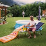 STANLEY SXVI02001A 12V/18V 2Ah Li-ion Şarjlı 160 PSI Dijital Göstergeli Lastik&Yatak Şişirme Pompası+Araç Süpürgesi - Görsel 6