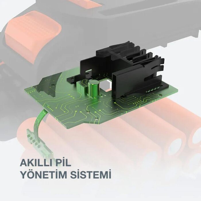 WORX WA3644 20Volt 4.0Ah. Li-ion PowerShare Pro Yedek Akü - Görsel 7