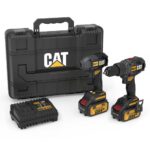 CAT DX12K.2 18Volt/4.0Ah Li-ion Çift Akülü Kömürsüz Profesyonel Şarjlı Darbeli Matkap + DX71.2 Kömürsüz Darbeli Tornavida Kombo Set - Görsel 2