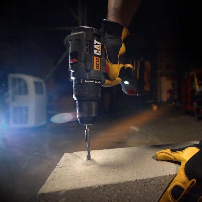 CAT DX12K.2 18Volt/4.0Ah Li-ion Çift Akülü Kömürsüz Profesyonel Şarjlı Darbeli Matkap + DX71.2 Kömürsüz Darbeli Tornavida Kombo Set - Görsel 4
