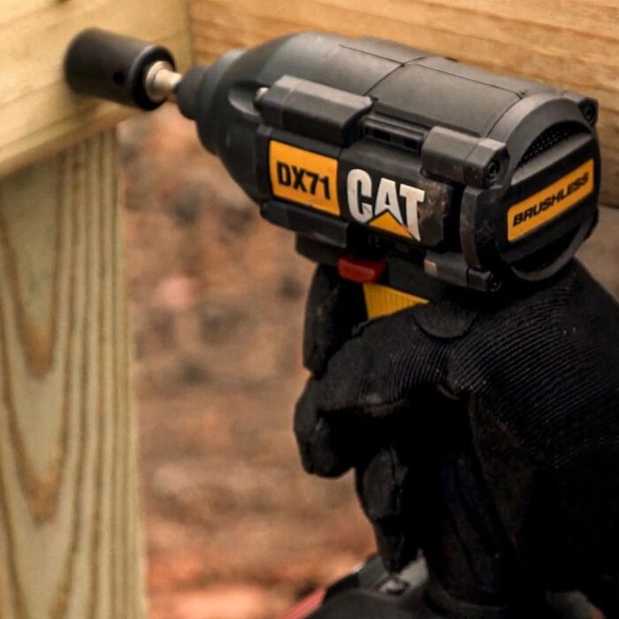 CAT DX12K.2 18Volt/4.0Ah Li-ion Çift Akülü Kömürsüz Profesyonel Şarjlı Darbeli Matkap + DX71.2 Kömürsüz Darbeli Tornavida Kombo Set - Görsel 9