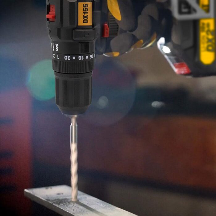 CAT DX155.1SET 18Volt/2.0Ah Li-ion Çift Akülü Profesyonel Şarjlı Darbeli Matkap + DA01901 32 Parça Vidalama Uç Seti - Görsel 9