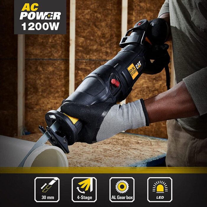 CAT DX5120 1200Watt Profesyonel Tilki Kuyruğu Testere - Görsel 4