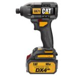 CAT DX71.2 18Volt 4.0Ah Li-ion Çift Akülü 215Nm Kömürsüz Profesyonel Şarjlı Darbeli Tornavida - Görsel 2
