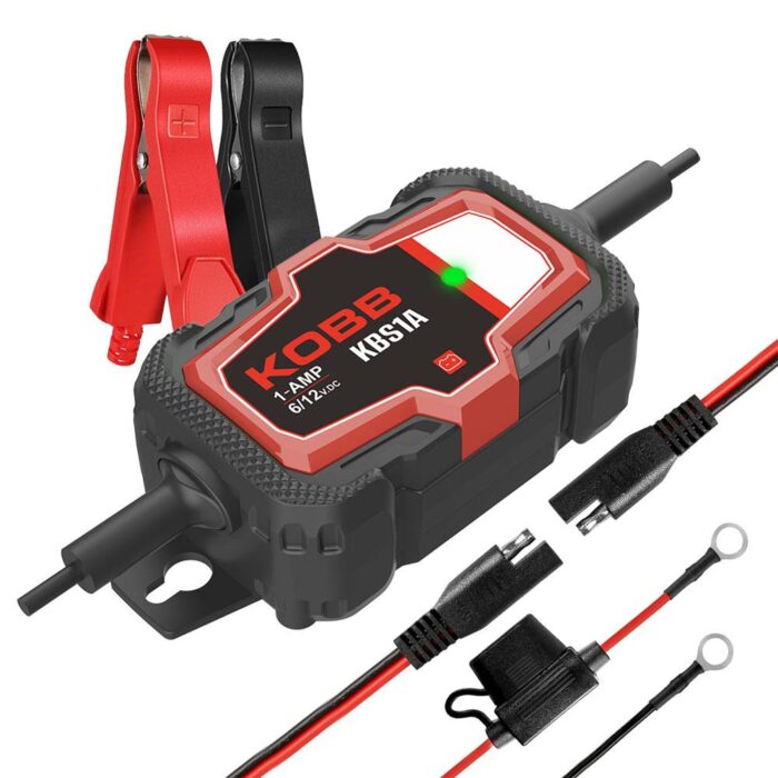 KOBB KBS1A 6V/12V 30Ah Akıllı Akü Şarj ve Akü Bakım / Desülfatör - Görsel 1