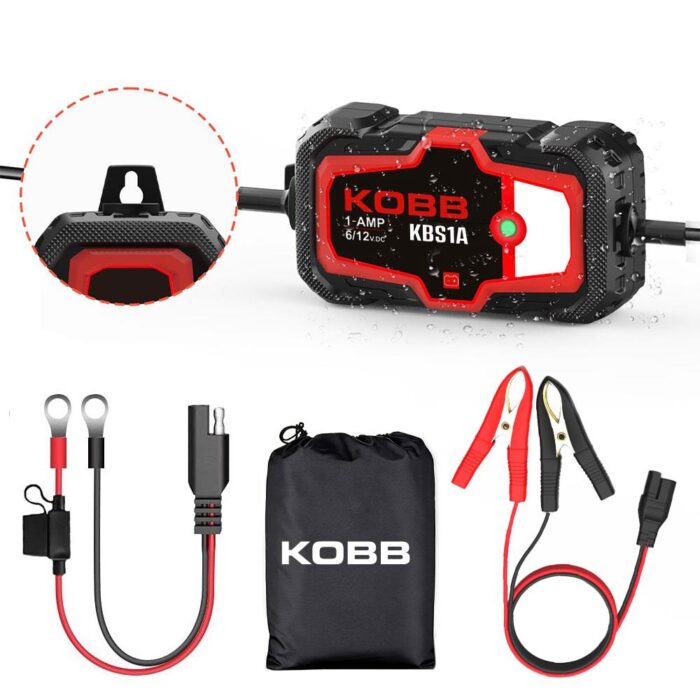KOBB KBS1A 6V/12V 30Ah Akıllı Akü Şarj ve Akü Bakım / Desülfatör - Görsel 2