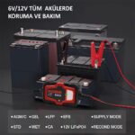 KOBB KBS1A 6V/12V 30Ah Akıllı Akü Şarj ve Akü Bakım / Desülfatör - Görsel 6