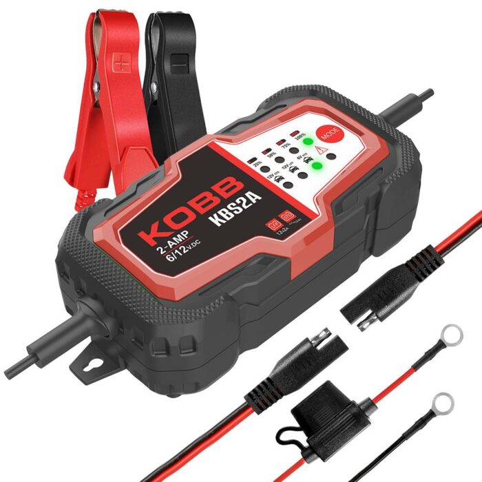 KOBB KBS2A 6V/12V 60Ah Akıllı Akü Şarj ve Akü Bakım / Desülfatör - Görsel 1